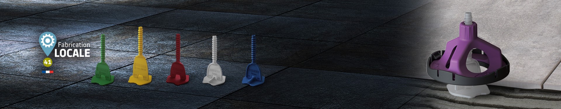 CROISILLONS AUTO-NIVELANTS A VIS 